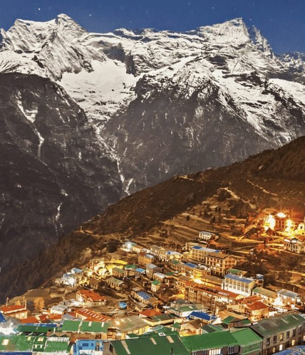 Gokyo Lakes A Journey to Himalayan Serenity Namche Bazaar